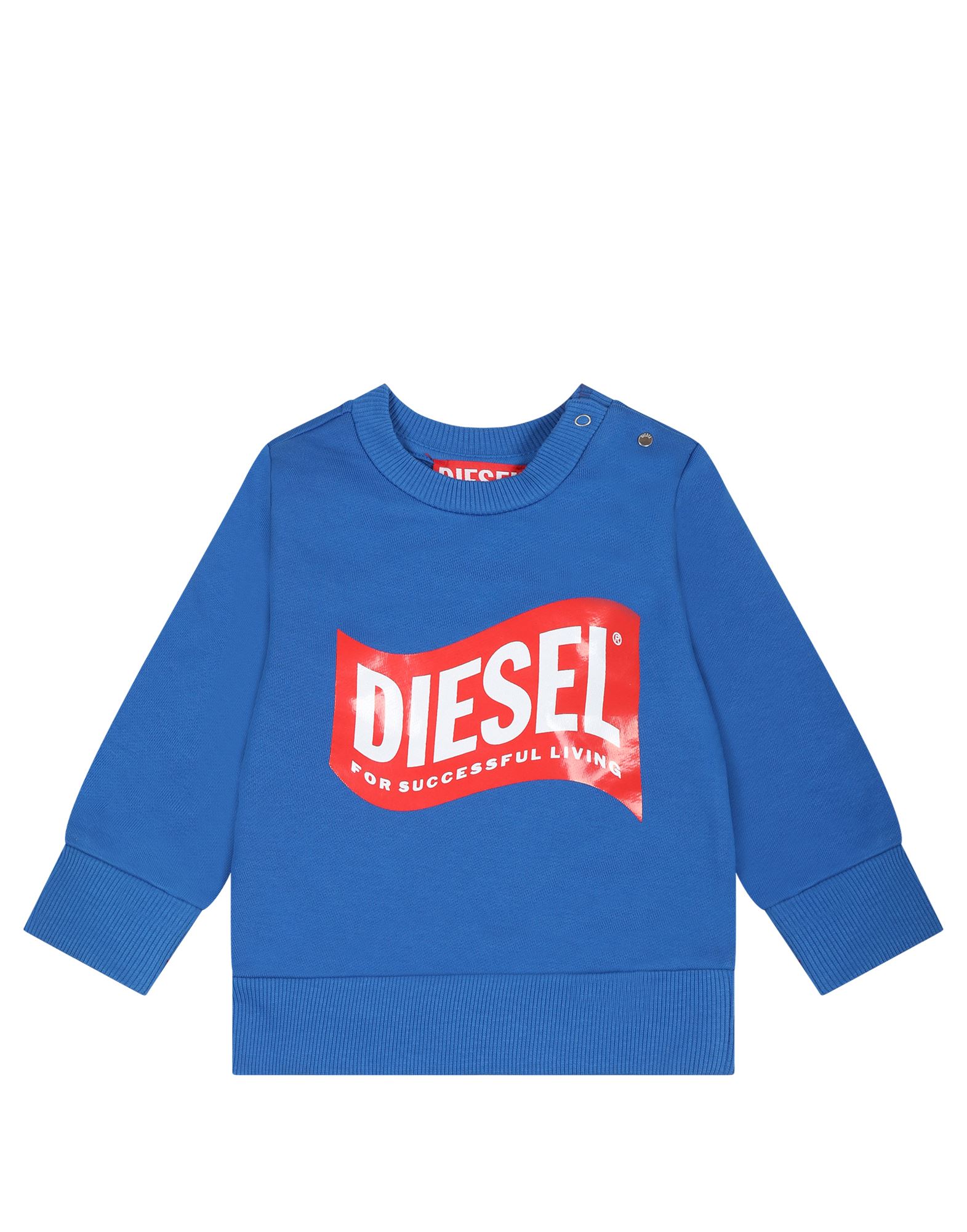 DIESEL Sweatshirt Unisex Blau von DIESEL