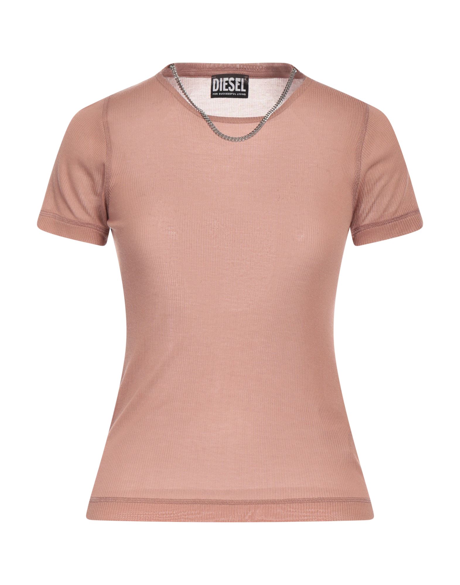 DIESEL T-shirts Damen Hellbraun von DIESEL