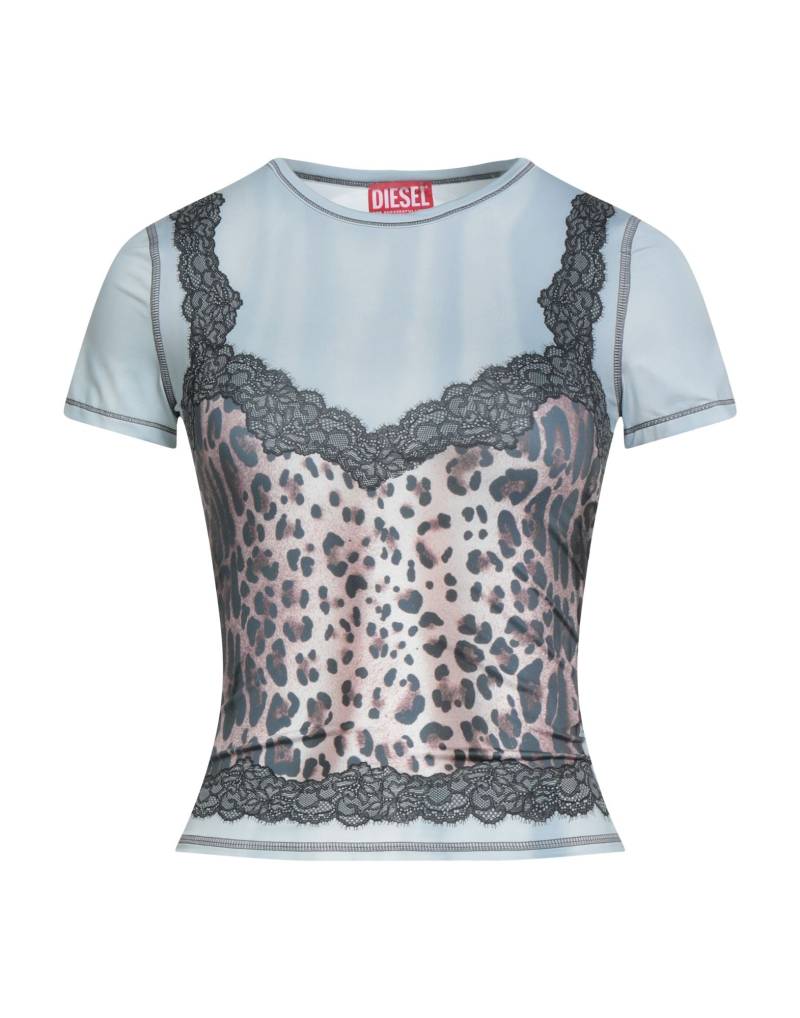 DIESEL T-shirts Damen Himmelblau von DIESEL