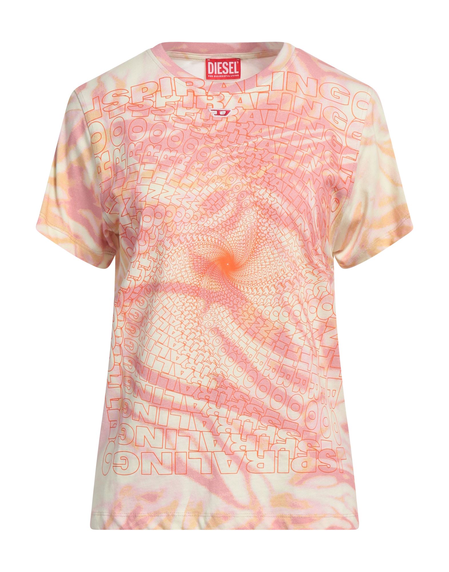 DIESEL T-shirts Damen Rosa von DIESEL