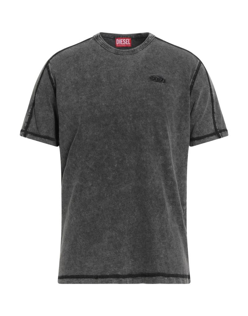 DIESEL T-shirts Herren Braungrau von DIESEL