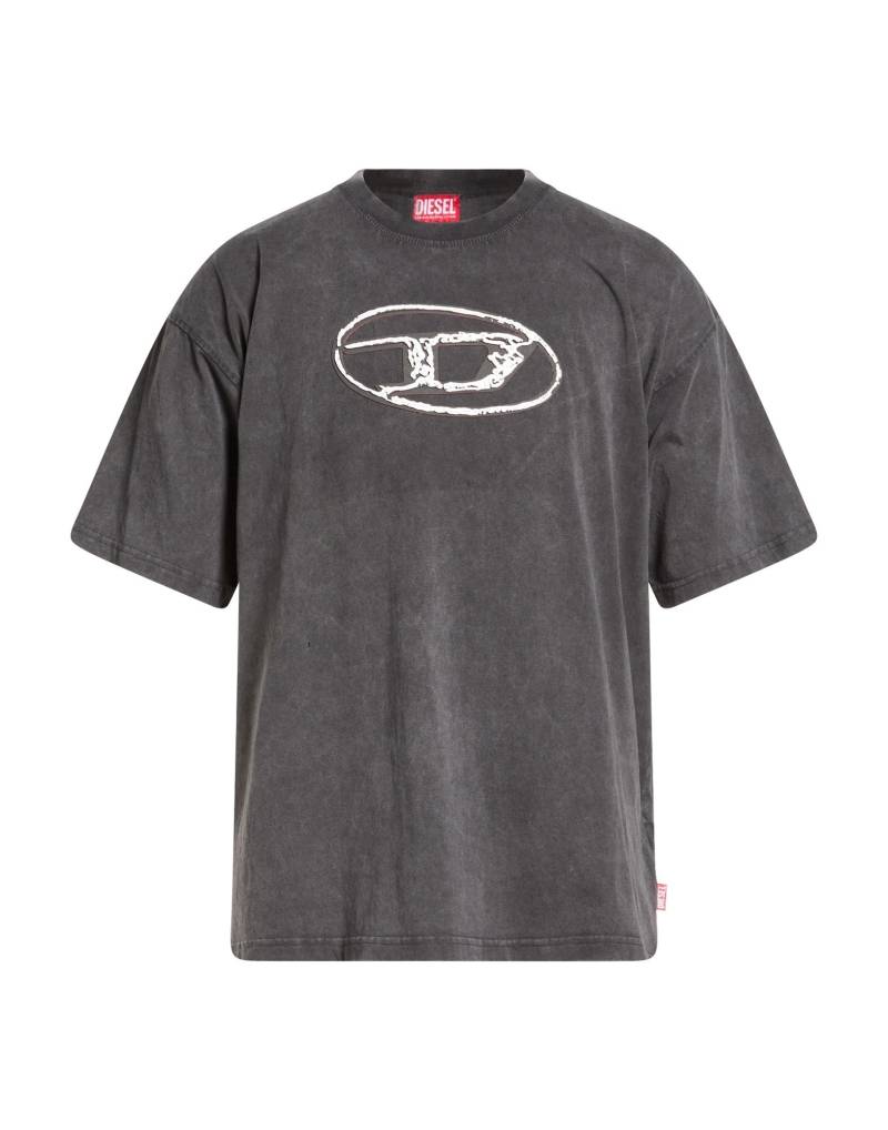 DIESEL T-shirts Herren Braungrau von DIESEL