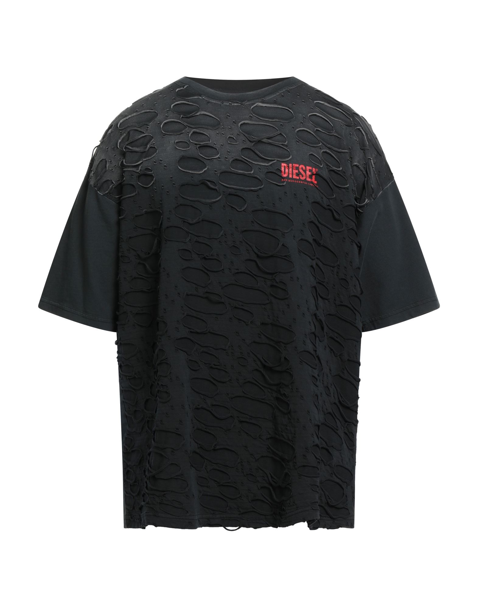 DIESEL T-shirts Herren Braungrau von DIESEL