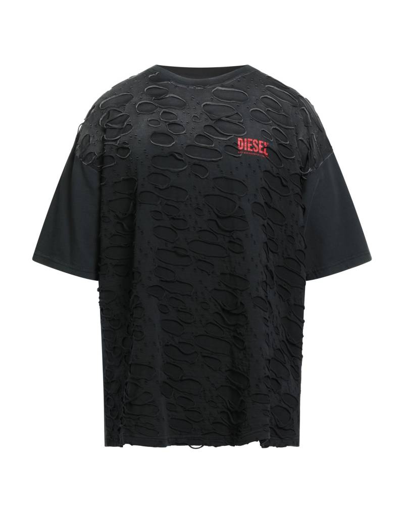 DIESEL T-shirts Herren Braungrau von DIESEL