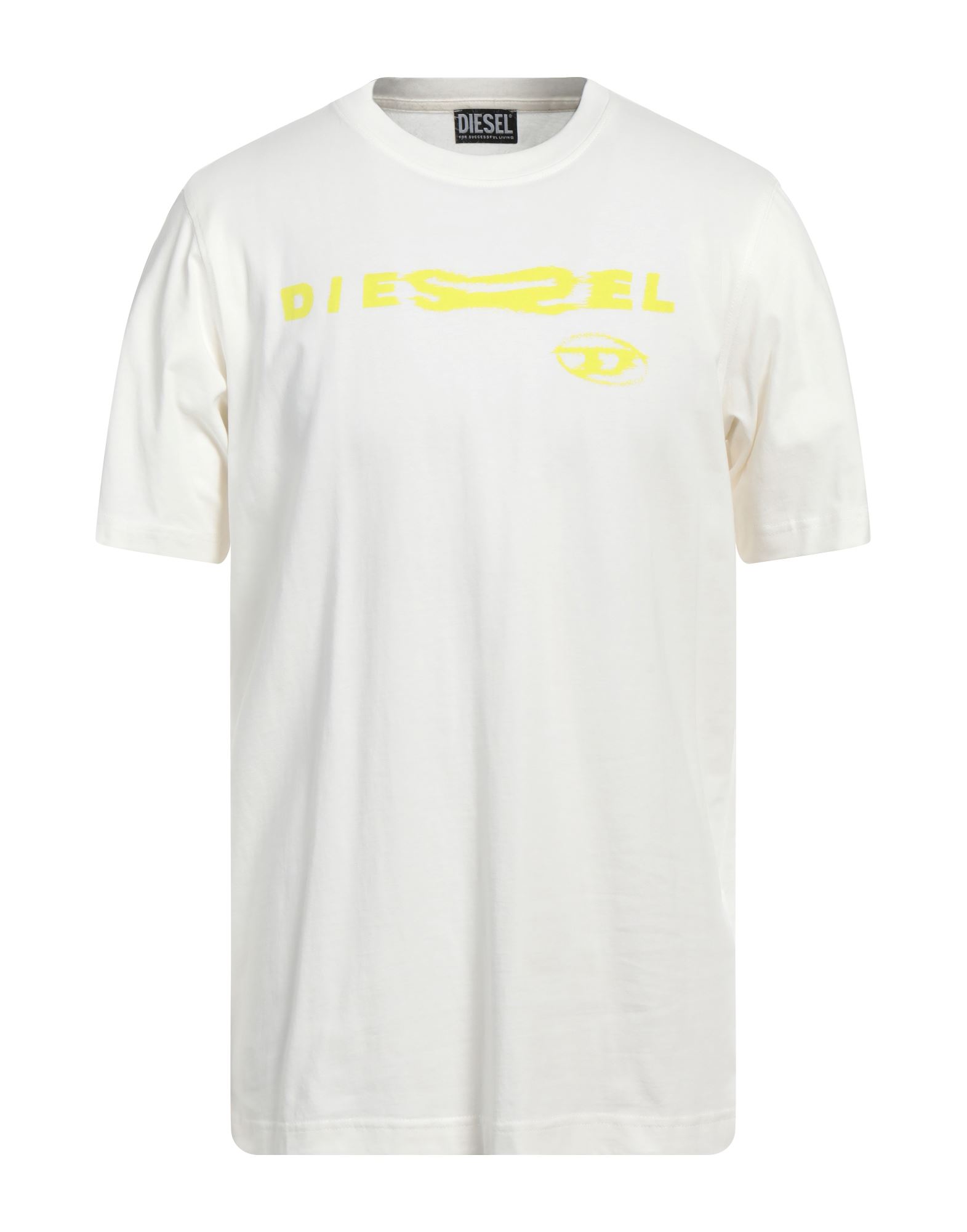 DIESEL T-shirts Herren Elfenbein von DIESEL