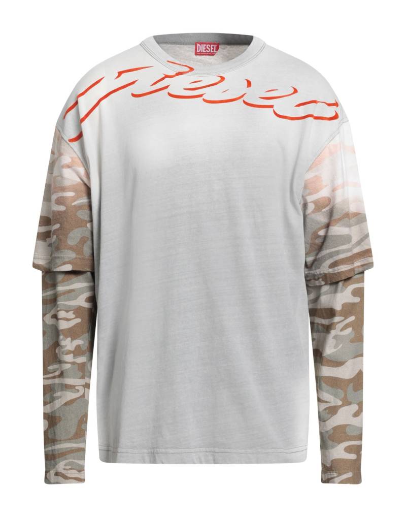 DIESEL T-shirts Herren Grau von DIESEL
