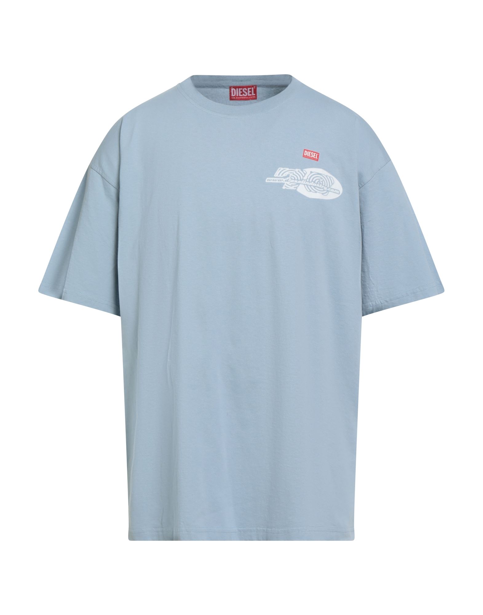 DIESEL T-shirts Herren Hellblau von DIESEL