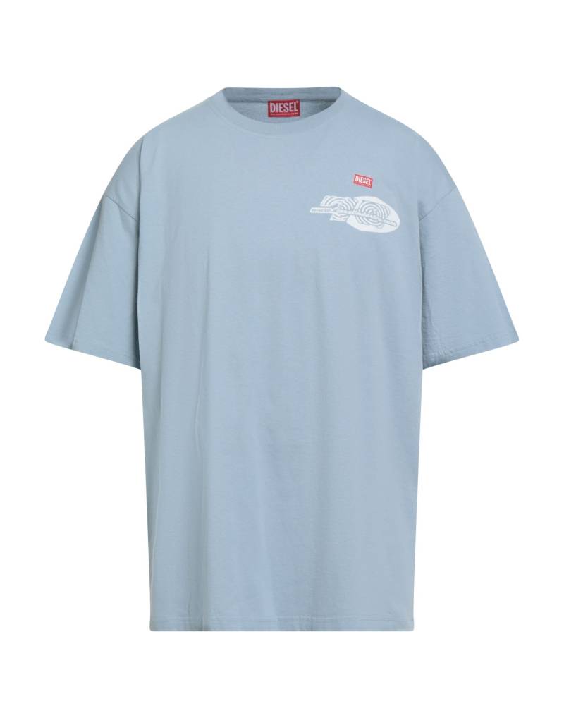 DIESEL T-shirts Herren Hellblau von DIESEL