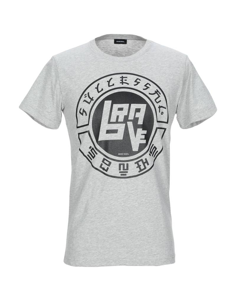 DIESEL T-shirts Herren Hellgrau von DIESEL