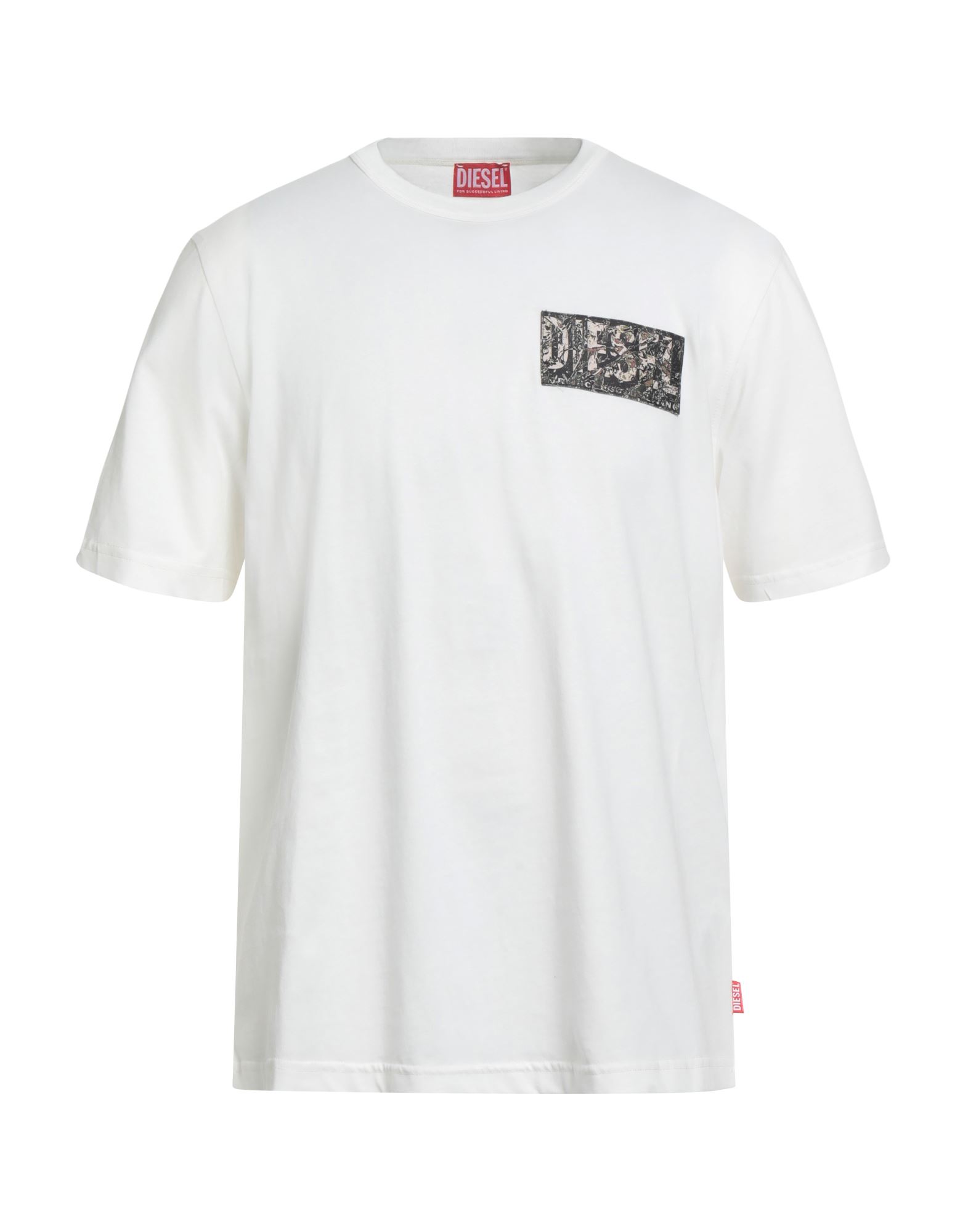 DIESEL T-shirts Herren Off white von DIESEL