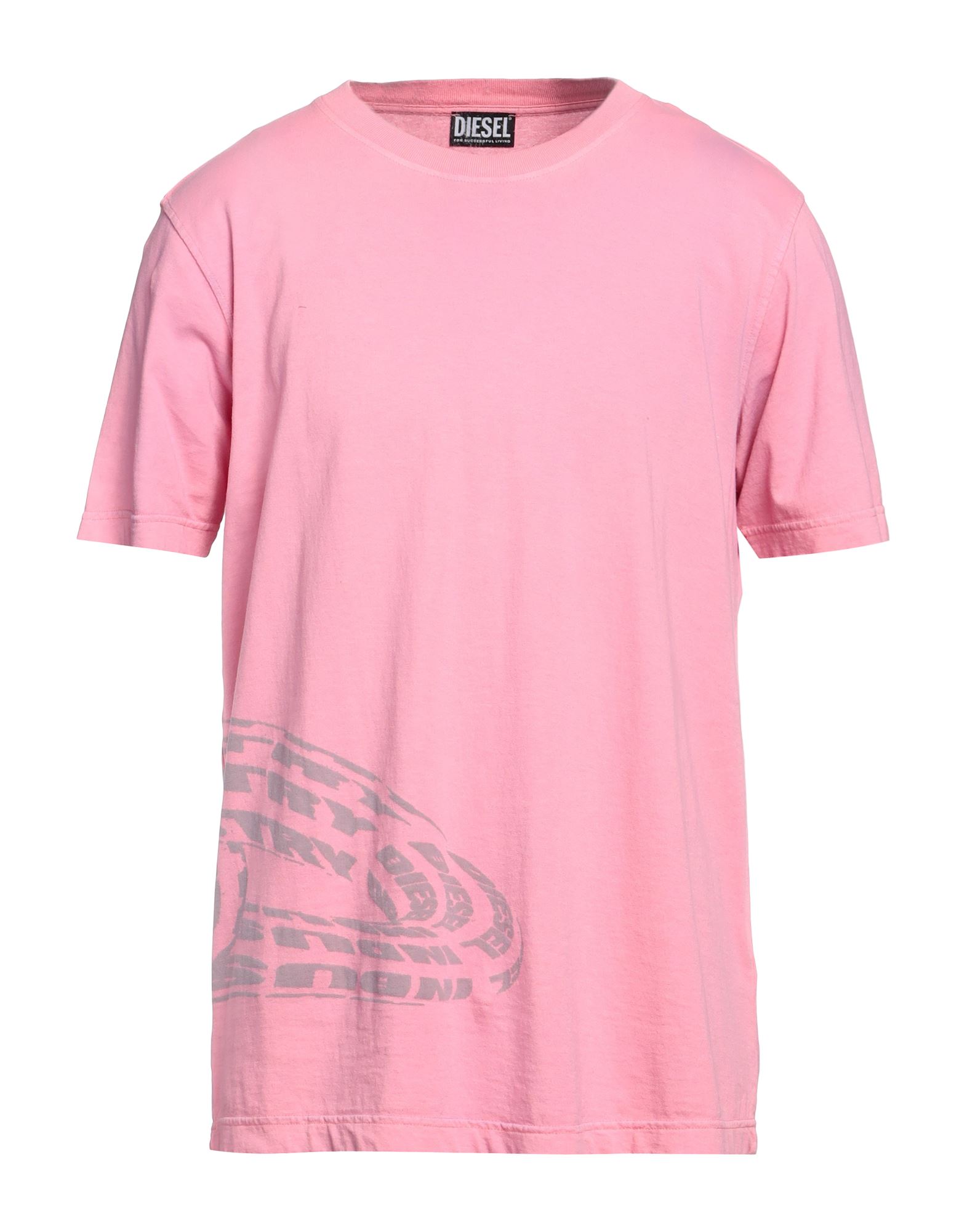 DIESEL T-shirts Herren Rosa von DIESEL