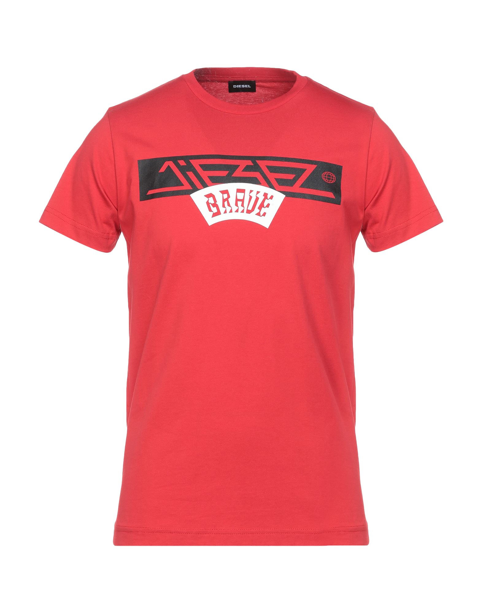 DIESEL T-shirts Herren Rot von DIESEL