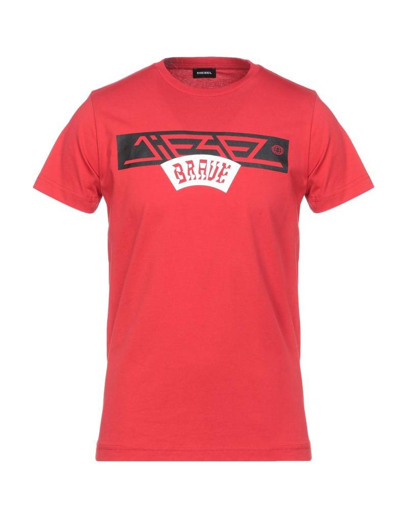 DIESEL T-shirts Herren Rot von DIESEL