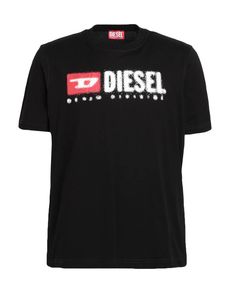 DIESEL T-shirts Herren Schwarz von DIESEL