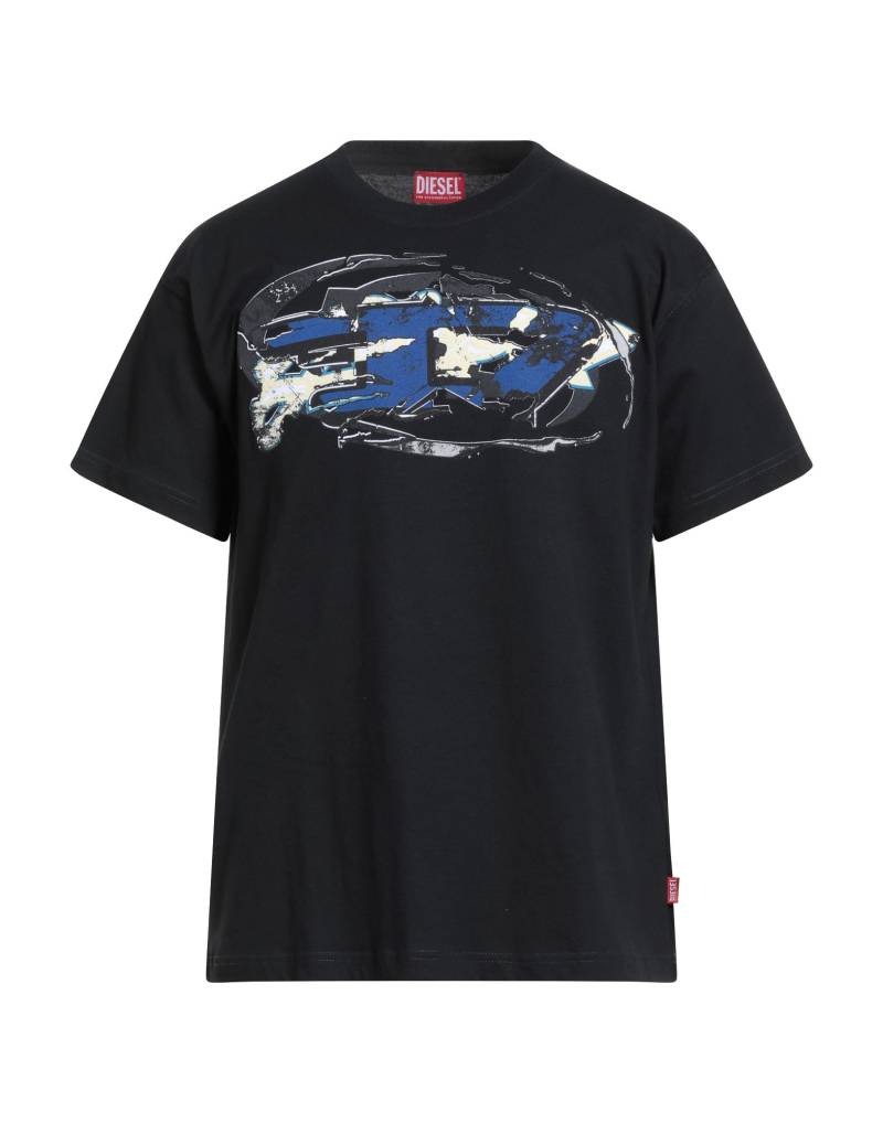 DIESEL T-shirts Herren Schwarz von DIESEL