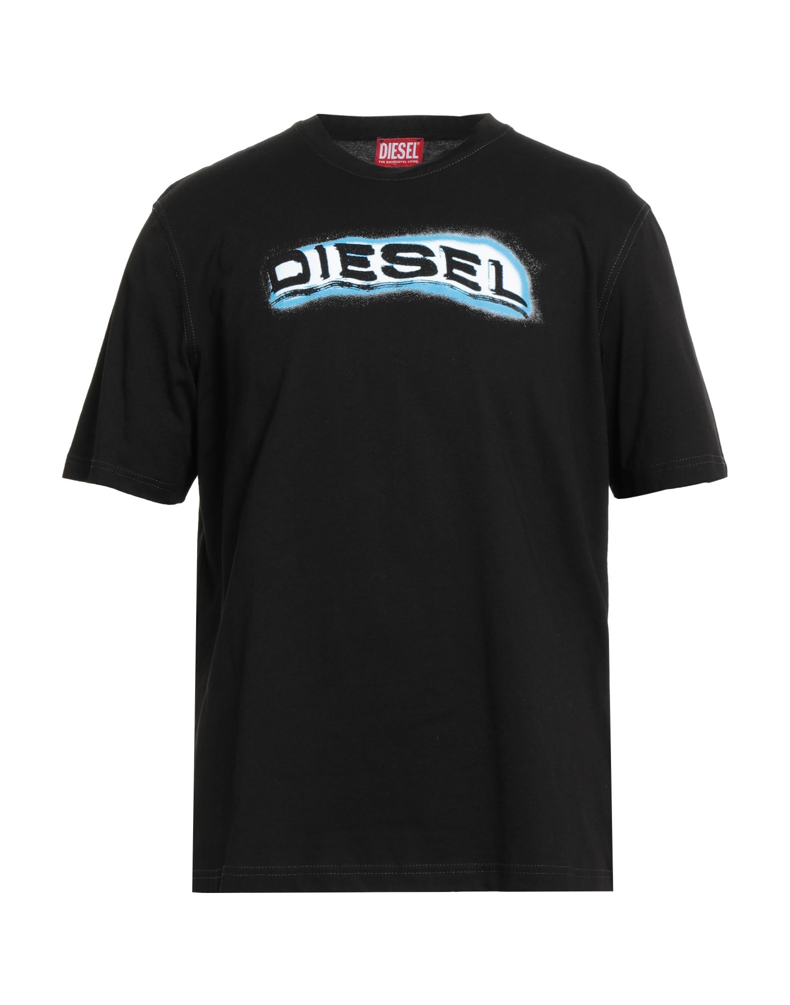 DIESEL T-shirts Herren Schwarz von DIESEL