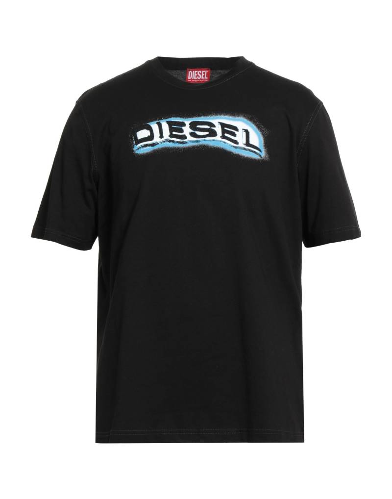 DIESEL T-shirts Herren Schwarz von DIESEL