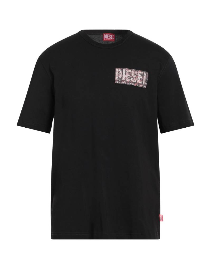 DIESEL T-shirts Herren Schwarz von DIESEL