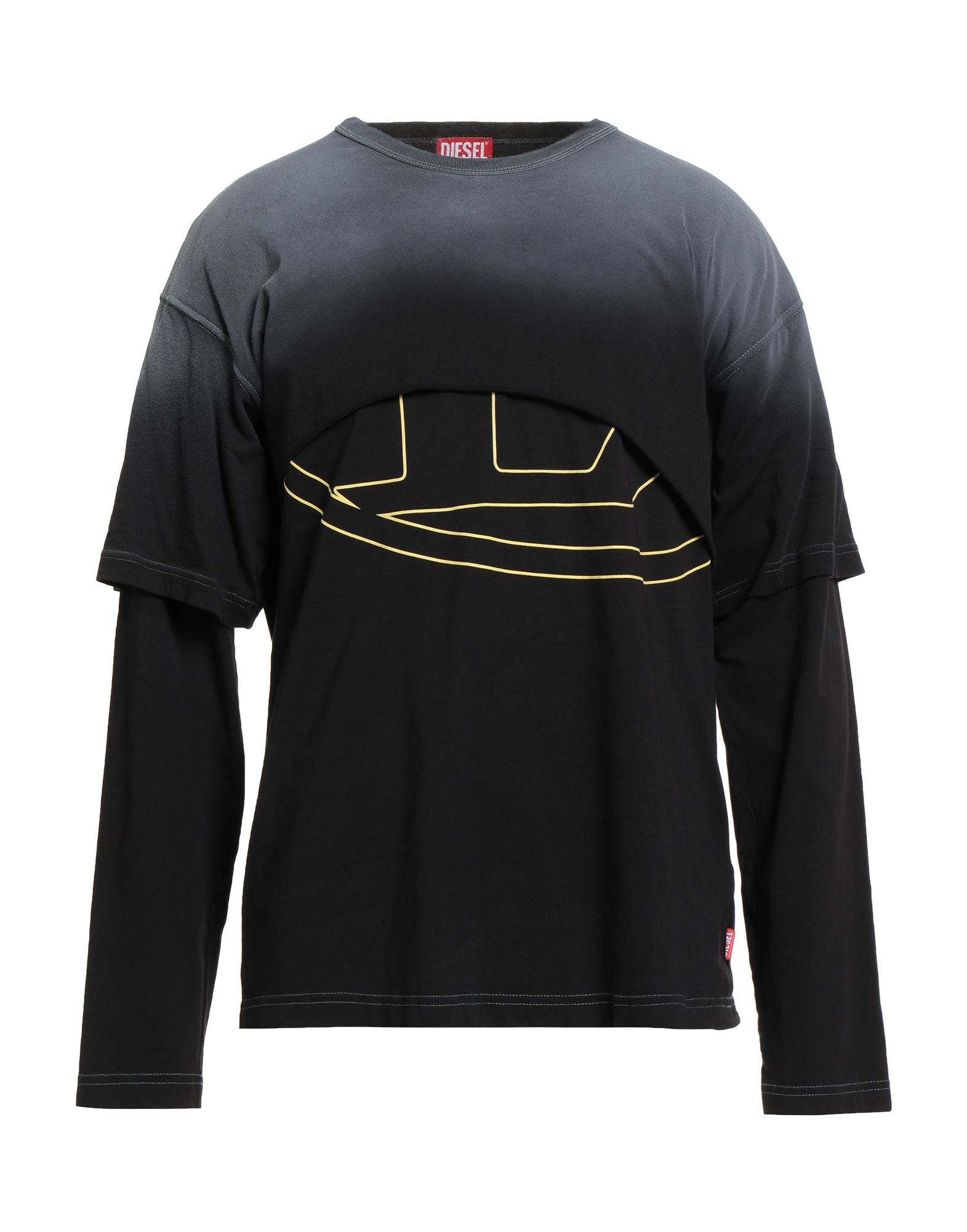 DIESEL T-shirts Herren Schwarz von DIESEL