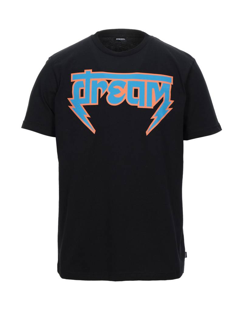 DIESEL T-shirts Herren Schwarz von DIESEL