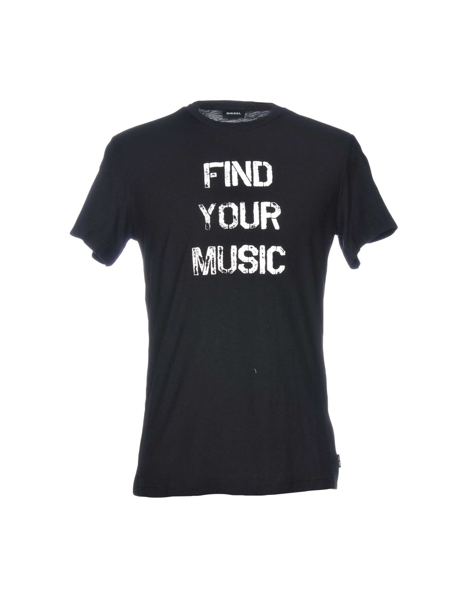 DIESEL T-shirts Herren Schwarz von DIESEL