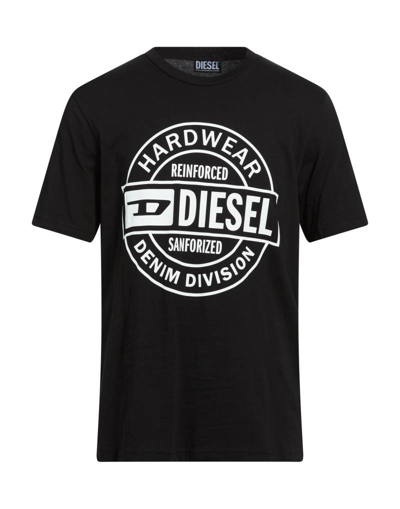 DIESEL T-shirts Herren Schwarz von DIESEL