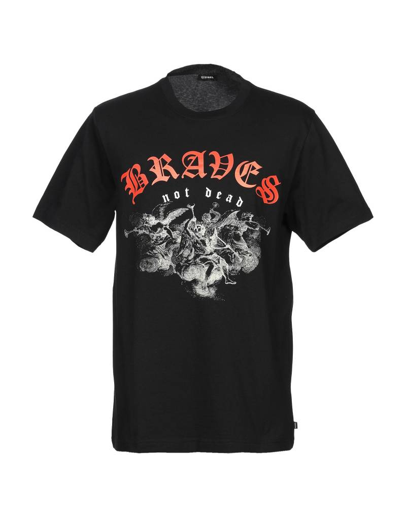 DIESEL T-shirts Herren Schwarz von DIESEL