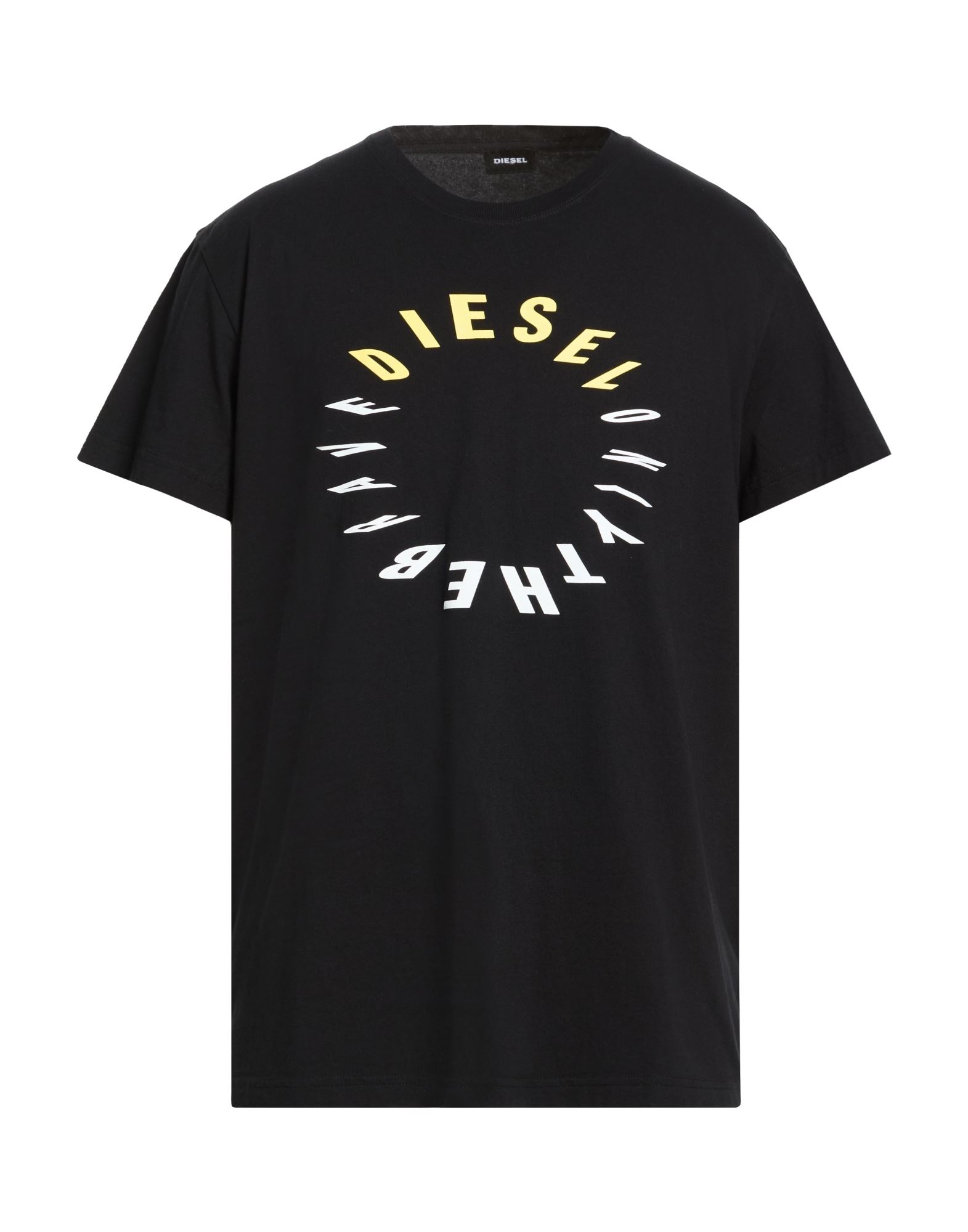 DIESEL T-shirts Herren Schwarz von DIESEL