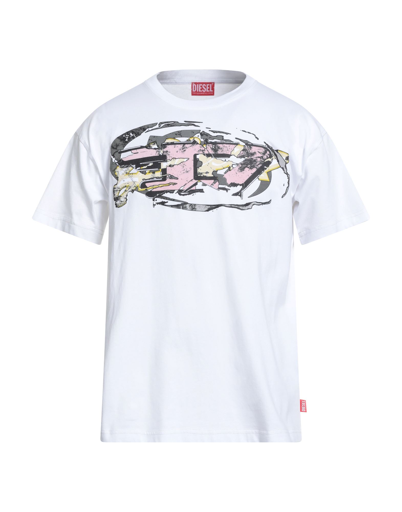 DIESEL T-shirts Herren Weiß von DIESEL