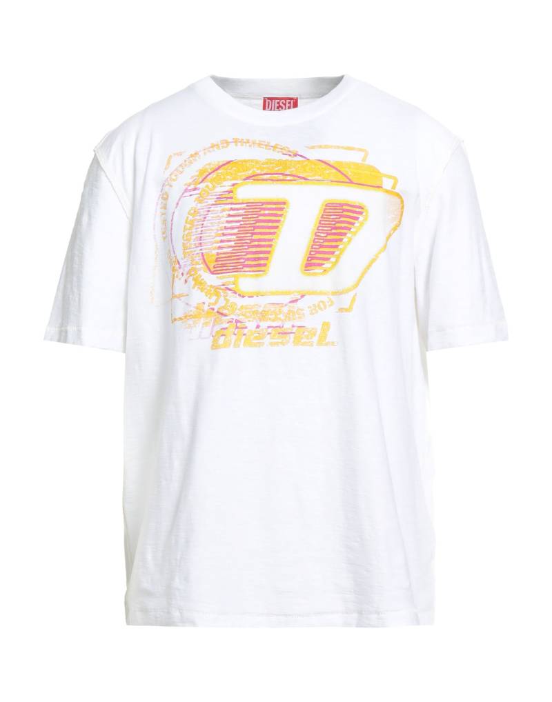 DIESEL T-shirts Herren Weiß von DIESEL