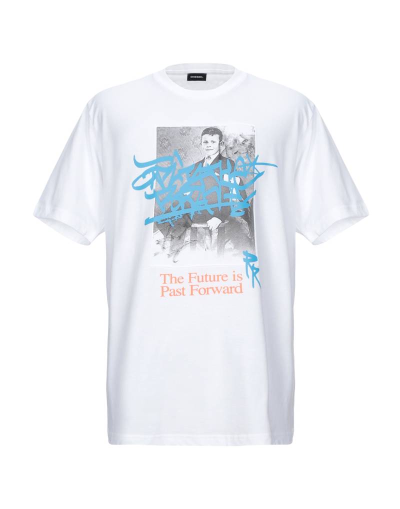 DIESEL T-shirts Herren Weiß von DIESEL