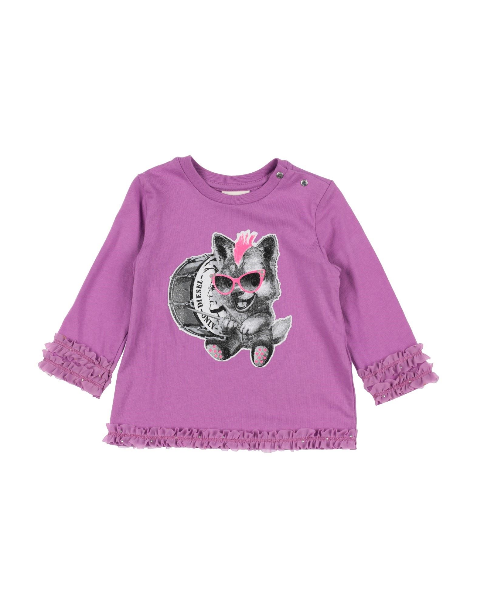 DIESEL T-shirts Kinder Malve von DIESEL