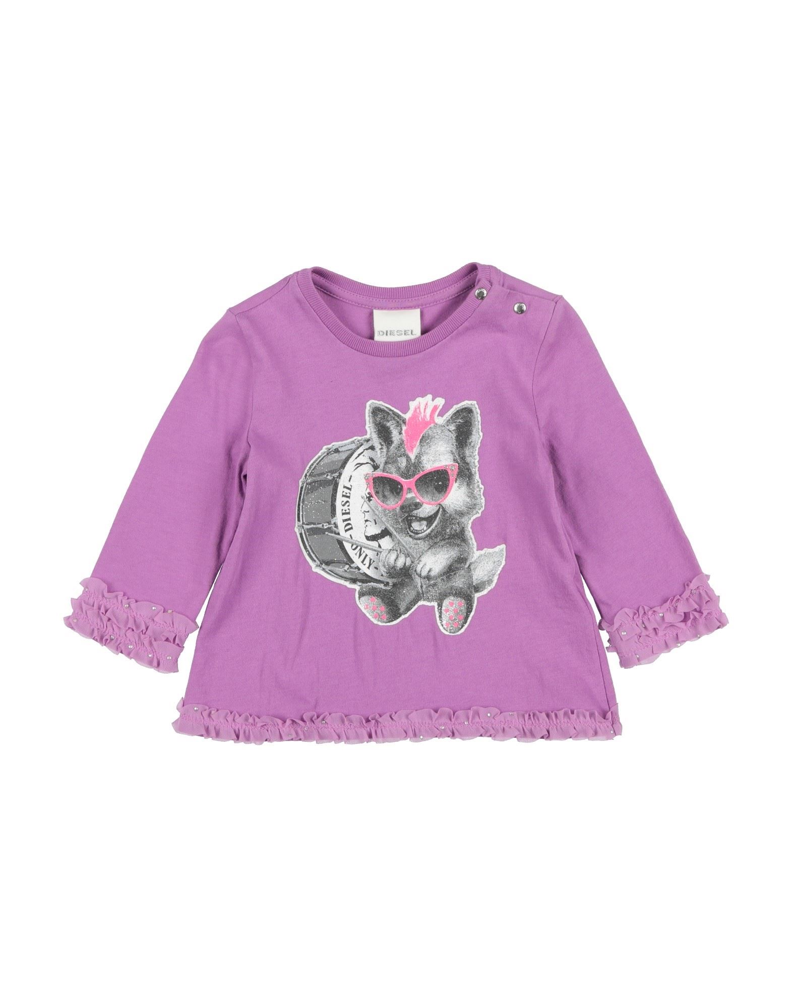 DIESEL T-shirts Kinder Malve von DIESEL