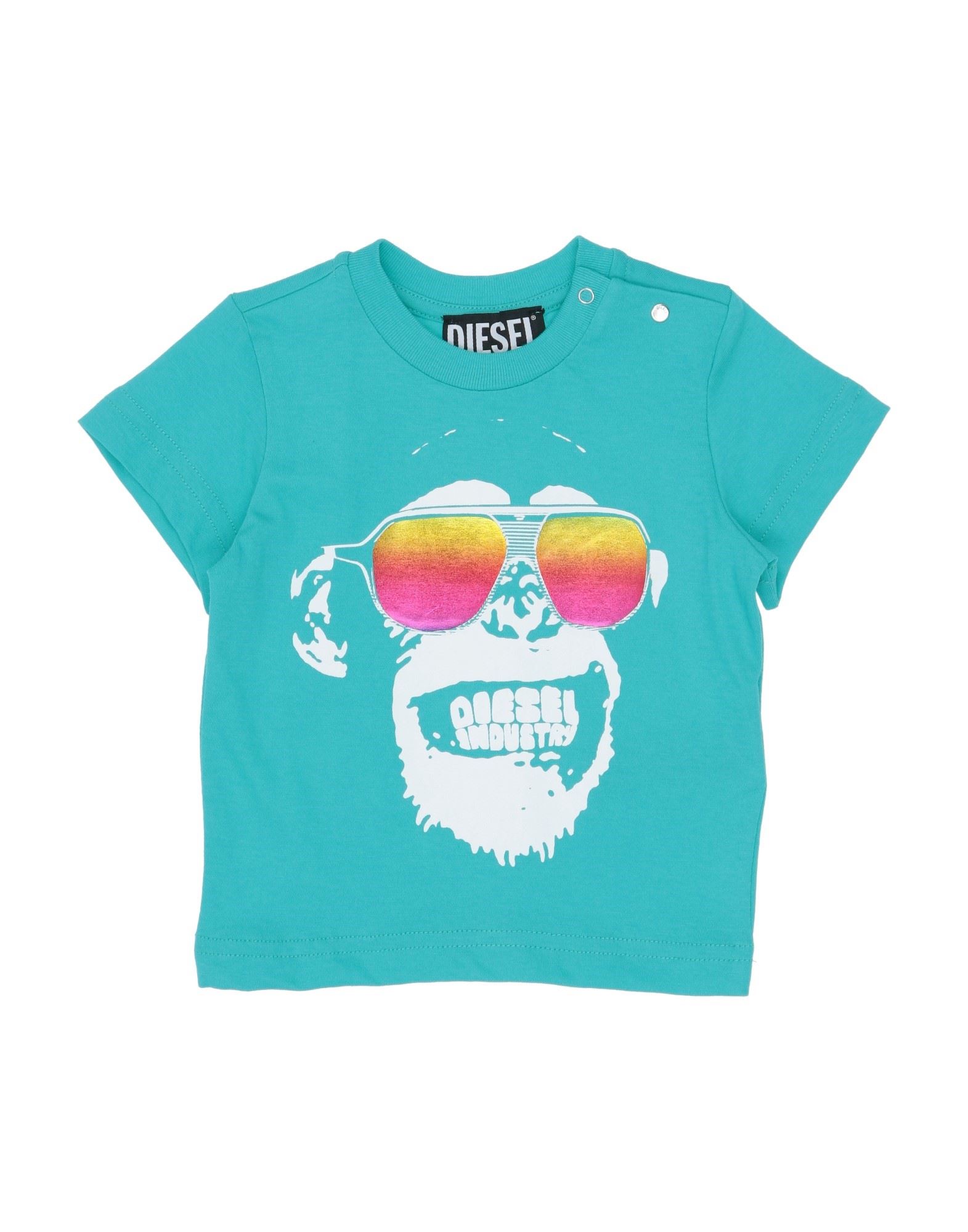 DIESEL T-shirts Kinder Tūrkis von DIESEL