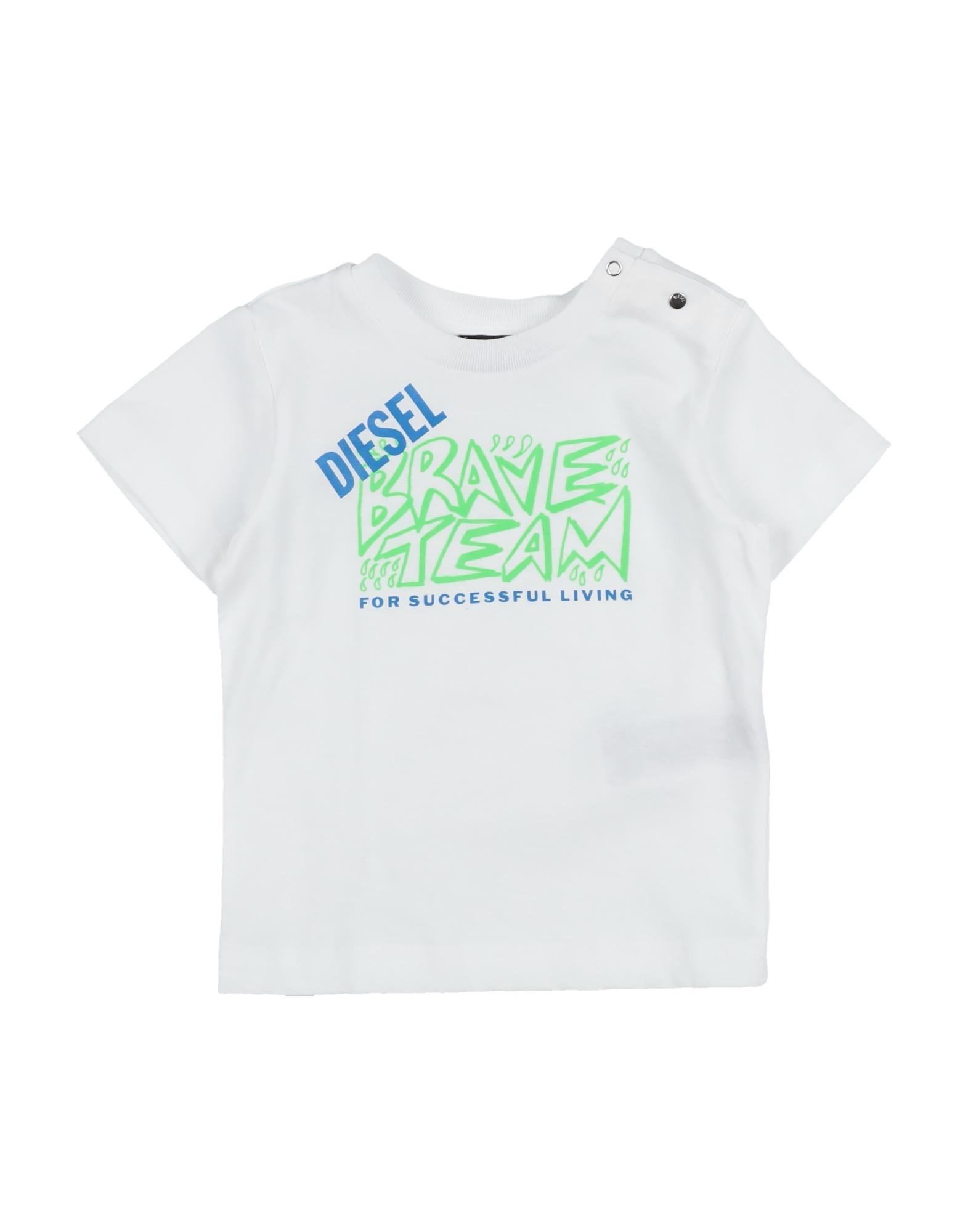 DIESEL T-shirts Kinder Weiß DIESEL T-shirts Kinder Weiß von DIESEL
