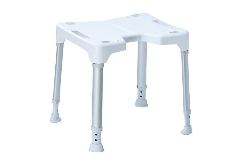 DIETZ® REHA-PRODUKTE Duschhocker Duschhocker-Tayo-mit-Hygieneausschnitt, belastbar bis 130,00 kg von DIETZ® REHA-PRODUKTE