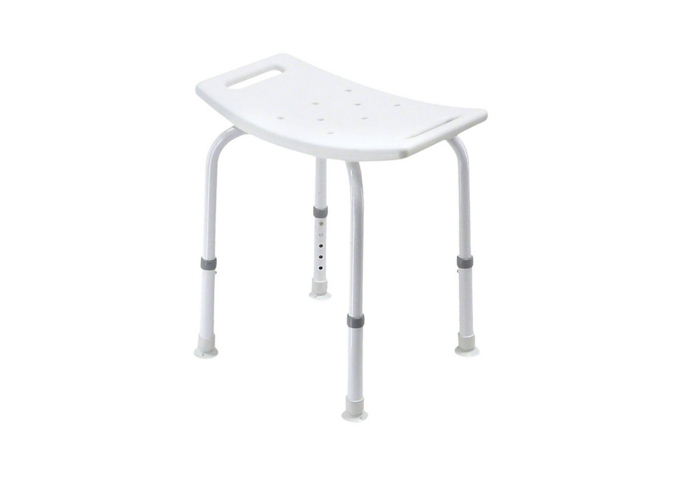 DIETZ® REHA-PRODUKTE Duschhocker Duschstuhl Duschhocker Badewannenstuhl ohne Lehne 5-fach verstellbar von DIETZ® REHA-PRODUKTE