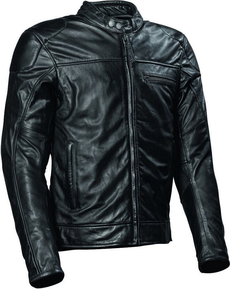 DIFI Motorradjacke Boston Black EDT Motorrad Lederjacke von DIFI