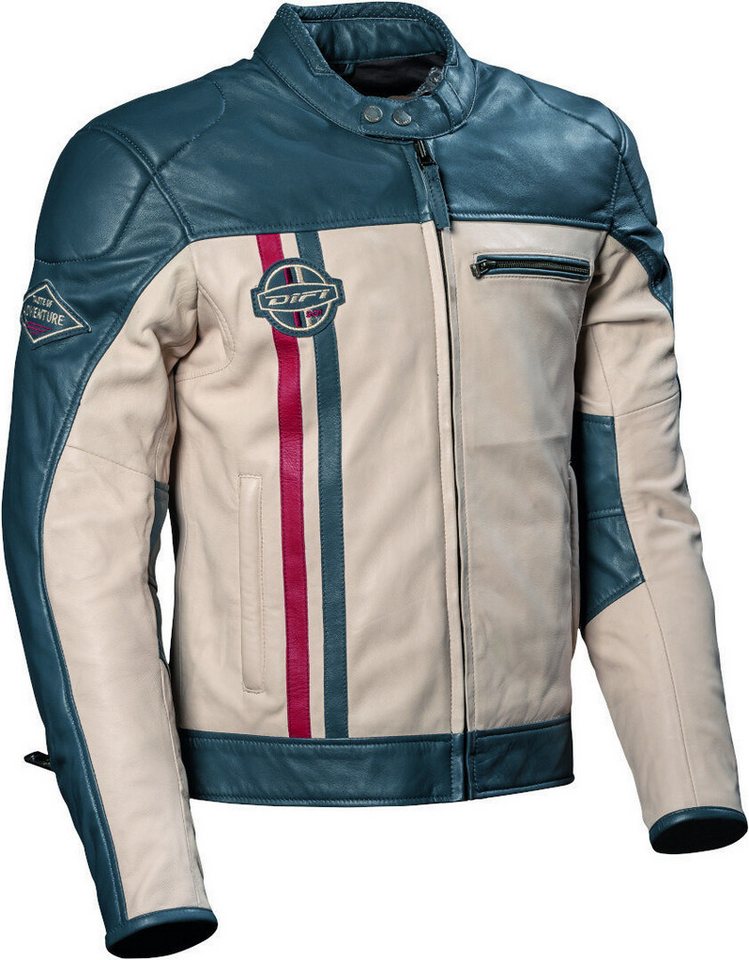 DIFI Motorradjacke Boston Motorrad Lederjacke von DIFI