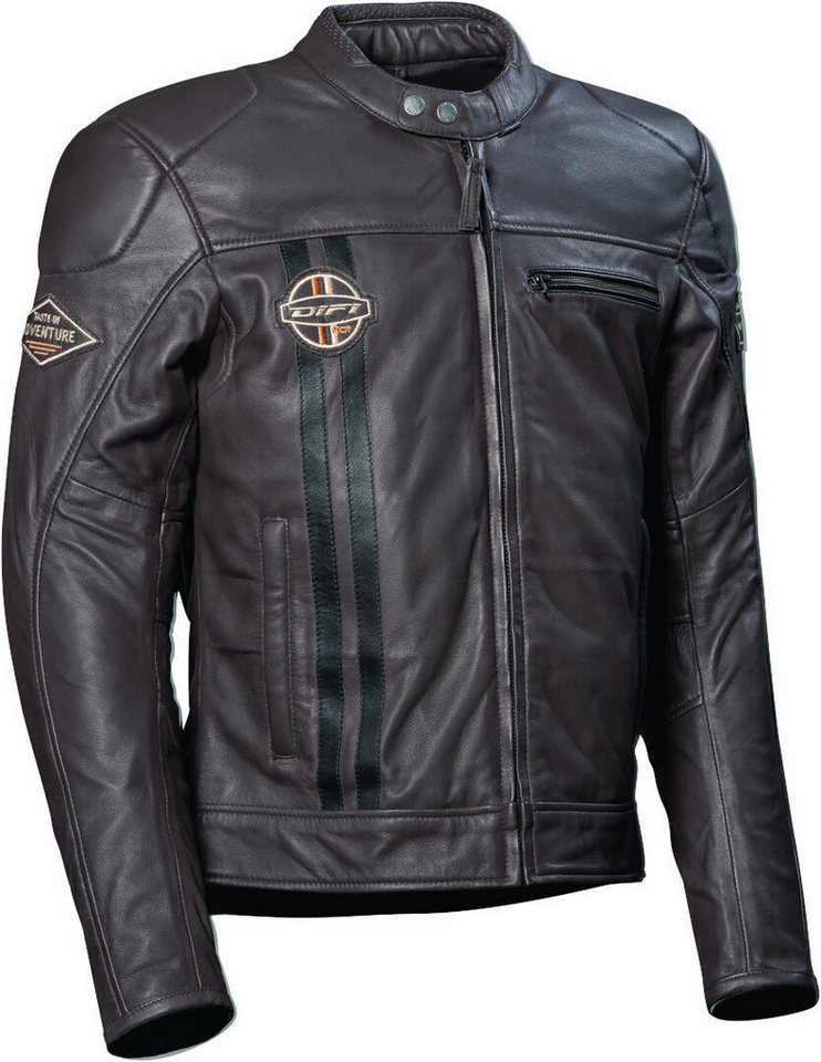 DIFI Motorradjacke Boston Motorrad Lederjacke von DIFI