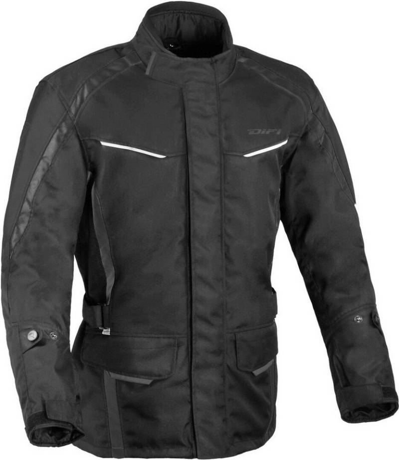 DIFI Motorradjacke Cage Aerotex Solid wasserdichte Motorrad Textiljacke von DIFI