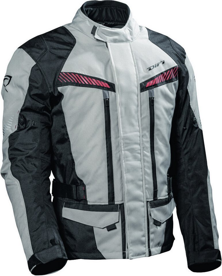 DIFI Motorradjacke Compass Aerotex wasserdichte Motorrad Textiljacke von DIFI