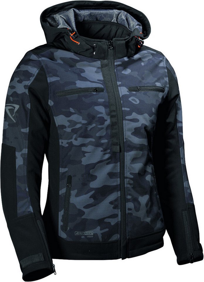 DIFI Motorradjacke Jamie 2 Aerotex Urban Camo wasserdichte Damen Motorrad Textiljacke von DIFI