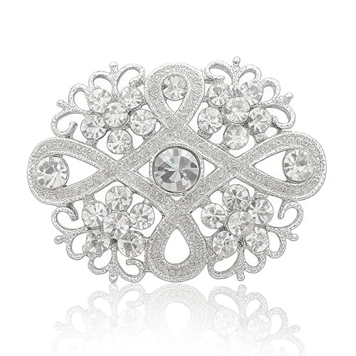 DIFLAX Broschen für Damen, Anstecknadeln für Damen, Damen Kristall Strass Brosche, Pullover Schal Strickjacke Clips, Geschenke für Frauen DIFLAX Broschen für Damen, Anstecknadeln für Damen, Damen Kristall Strass Brosche, Pullover Schal Strickjacke Clips, Geschenke für Frauen von DIFLAX