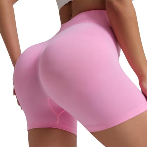 Damen Gym Shorts Damen Sport Shorts Invisible Scrunch Butt Lifting Gym Workout Shorts 4.5"" Seamless Kurze Leggings Damen Push Up Booty Biker Shorts Damen Gym Shorts Damen Sport Shorts Invisible Scrunch Butt Lifting Gym Workout Shorts 4.5"" Seamless Kurze Leggings Damen Push Up Booty Biker Shorts von DIFLAX