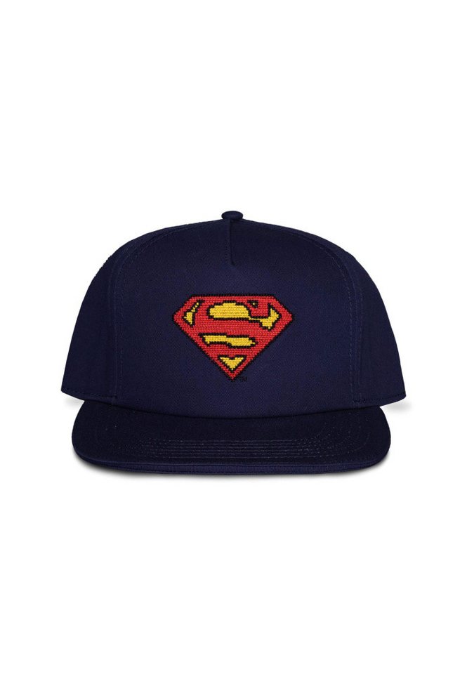 DIFUZED Baseball Cap Superman Baseballcap Logo von DIFUZED