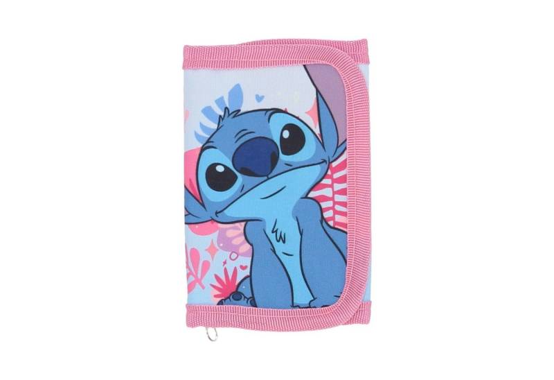 DIFUZED Geldbörse Lilo & Stitch Geldbörse Geldbeutel Kinder Portemonnaie rosa von DIFUZED