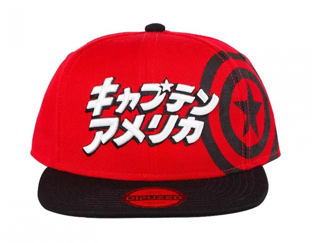 DIFUZED Snapback Cap Captain America - Japanese Snapback von DIFUZED