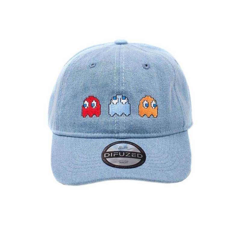 DIFUZED Snapback Cap Pac-Man Stone Washed Geist Cap von DIFUZED