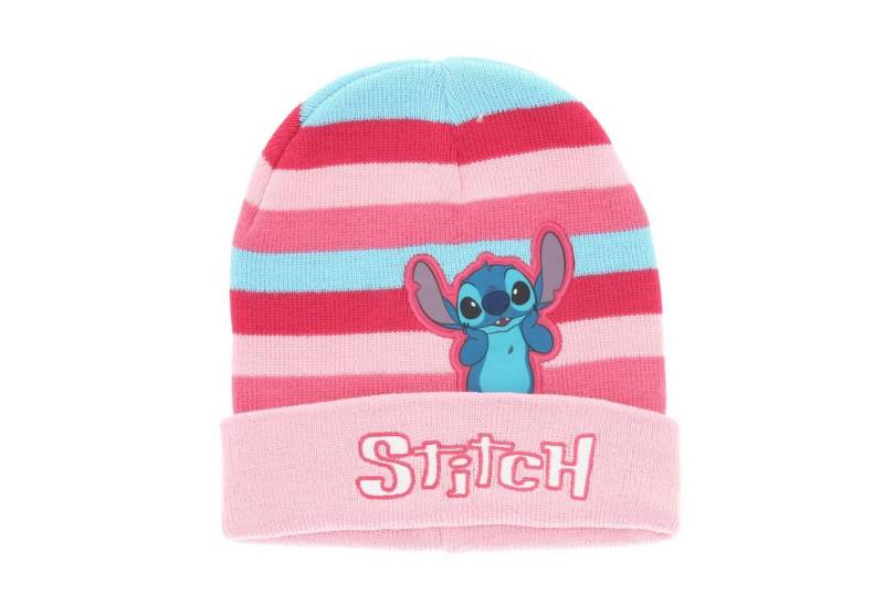 DIFUZED Strickmütze Lilo & Stitch Winter Mütze Kinder Mädchen Strickmütze Beanie von DIFUZED